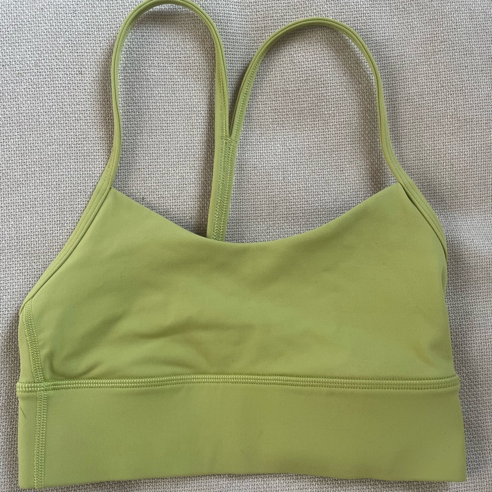 Lululemon Green Sports Bra